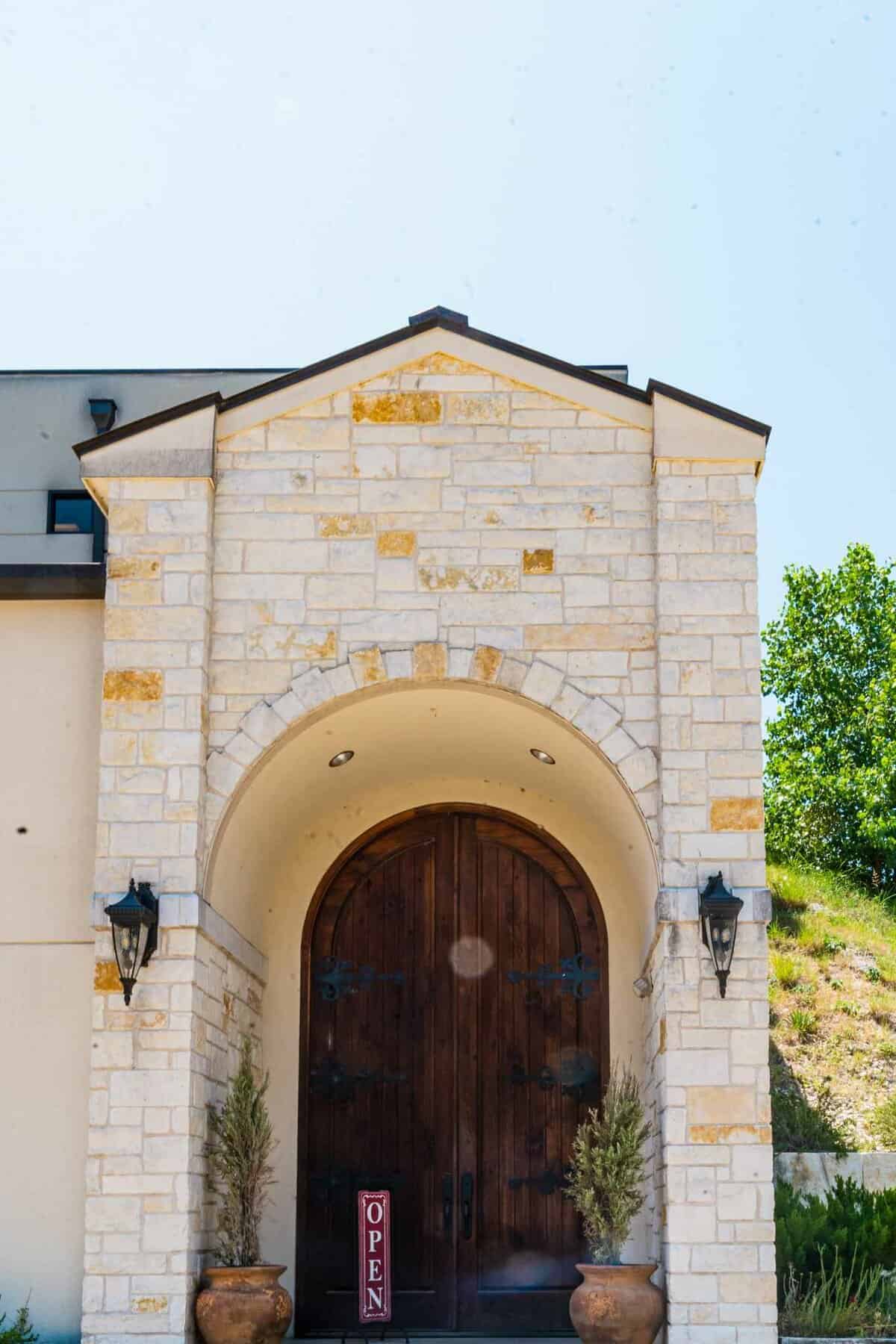 Valley Mills Vineyard Entrance