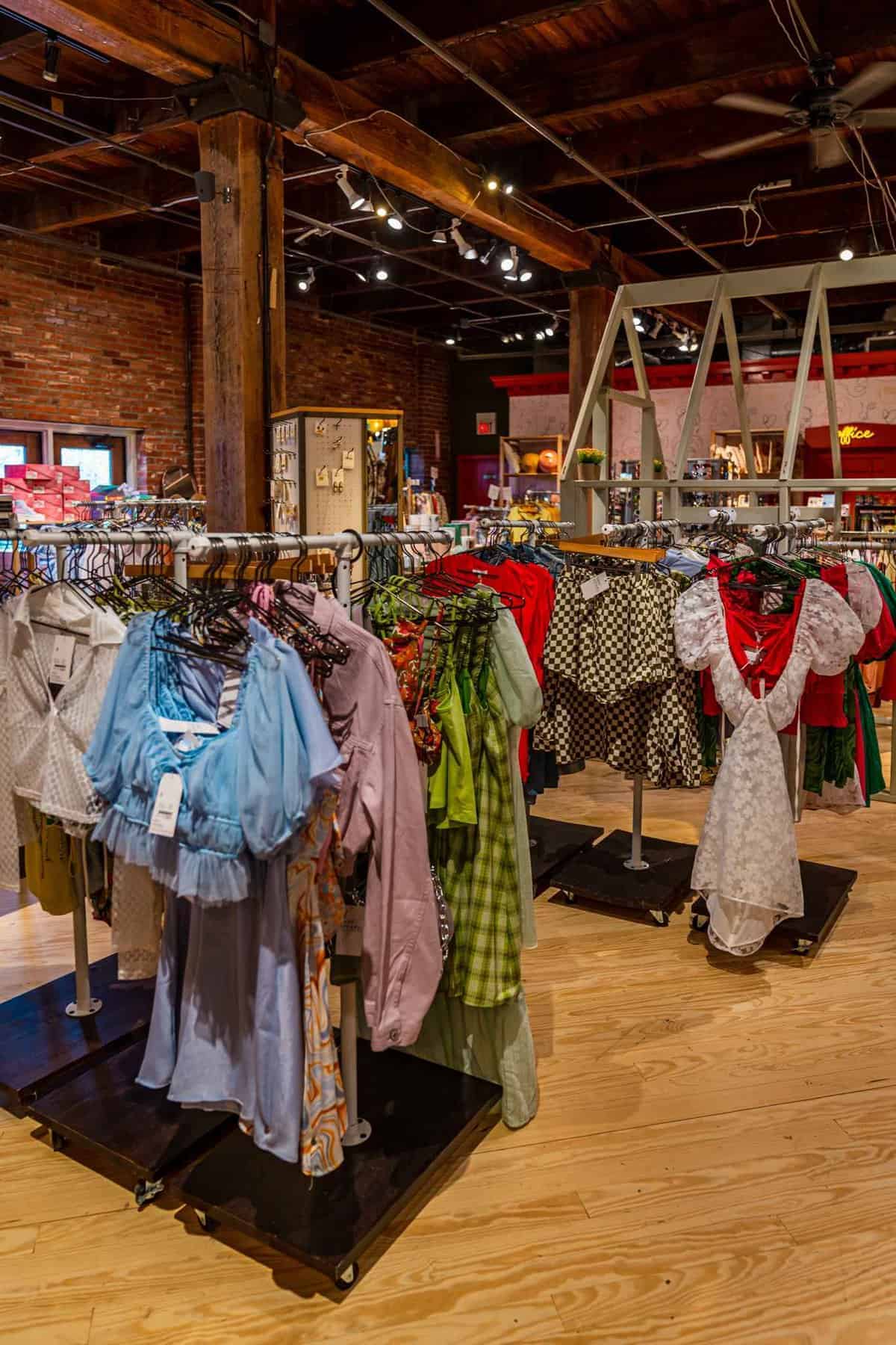 Clothes on Display at Spice Village