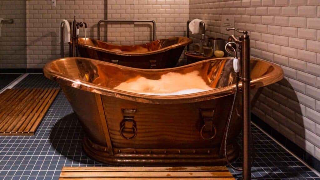 Copper Beer Bath Tub