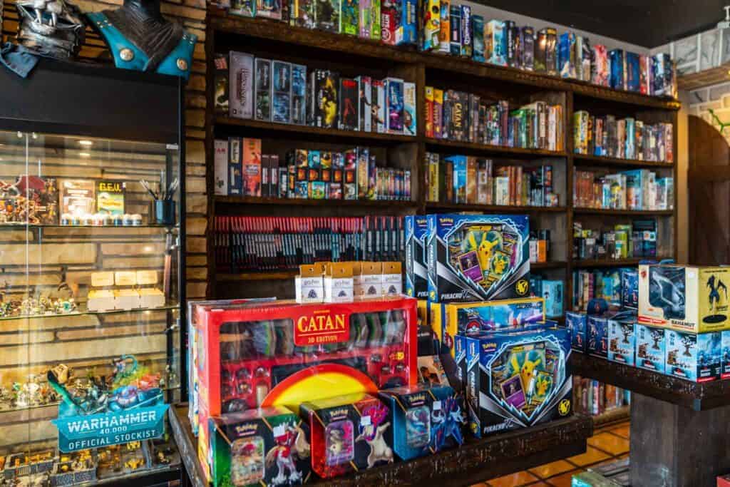 Games Boards, Cards and Toys on Display