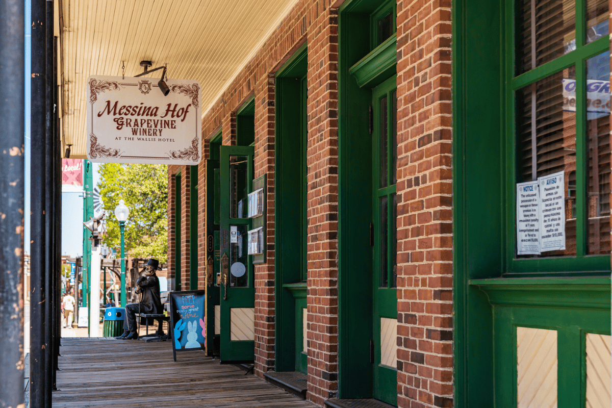Exterior of Messina Hof Grapevine Winery