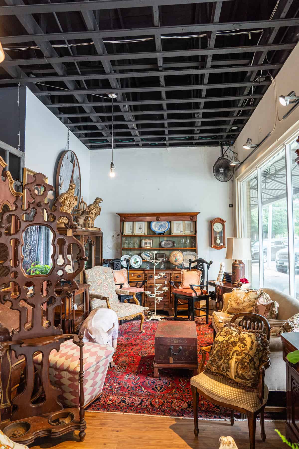 corsicana arts & entertainment district - the corner shop rustic decor