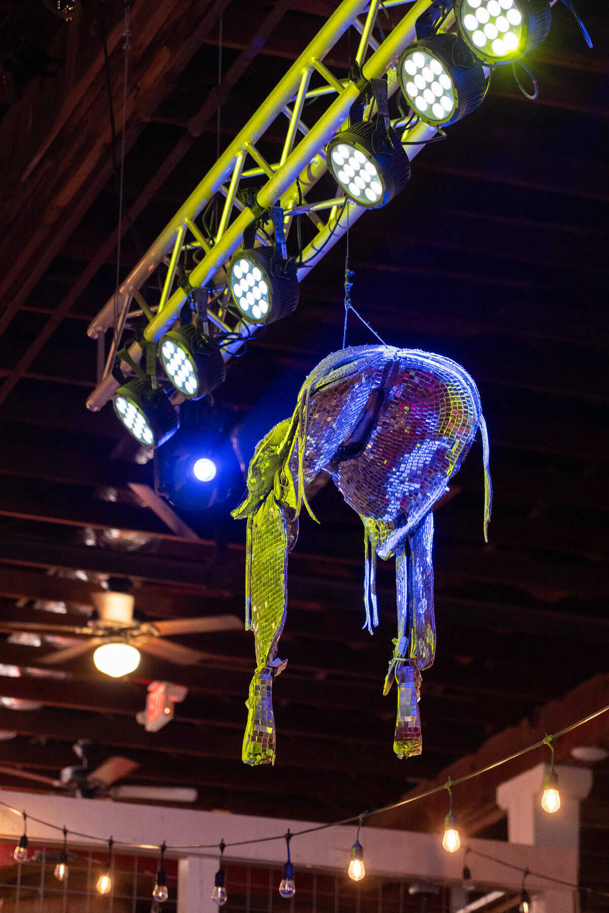 historical spot in corsicana texas - corsicana opry saddle