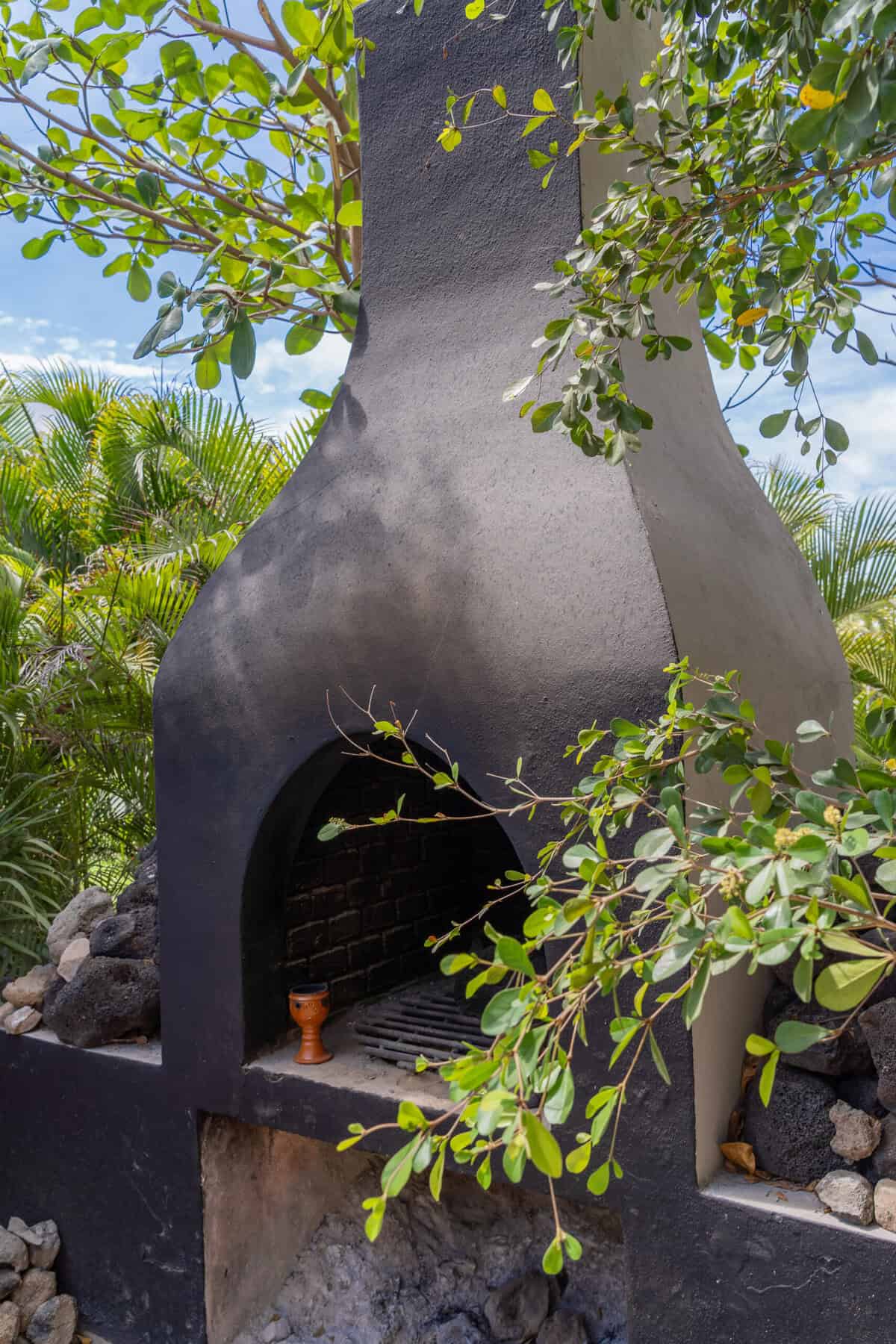 Traditional temazcal feature at the spa at Conrad Punta de Mita.