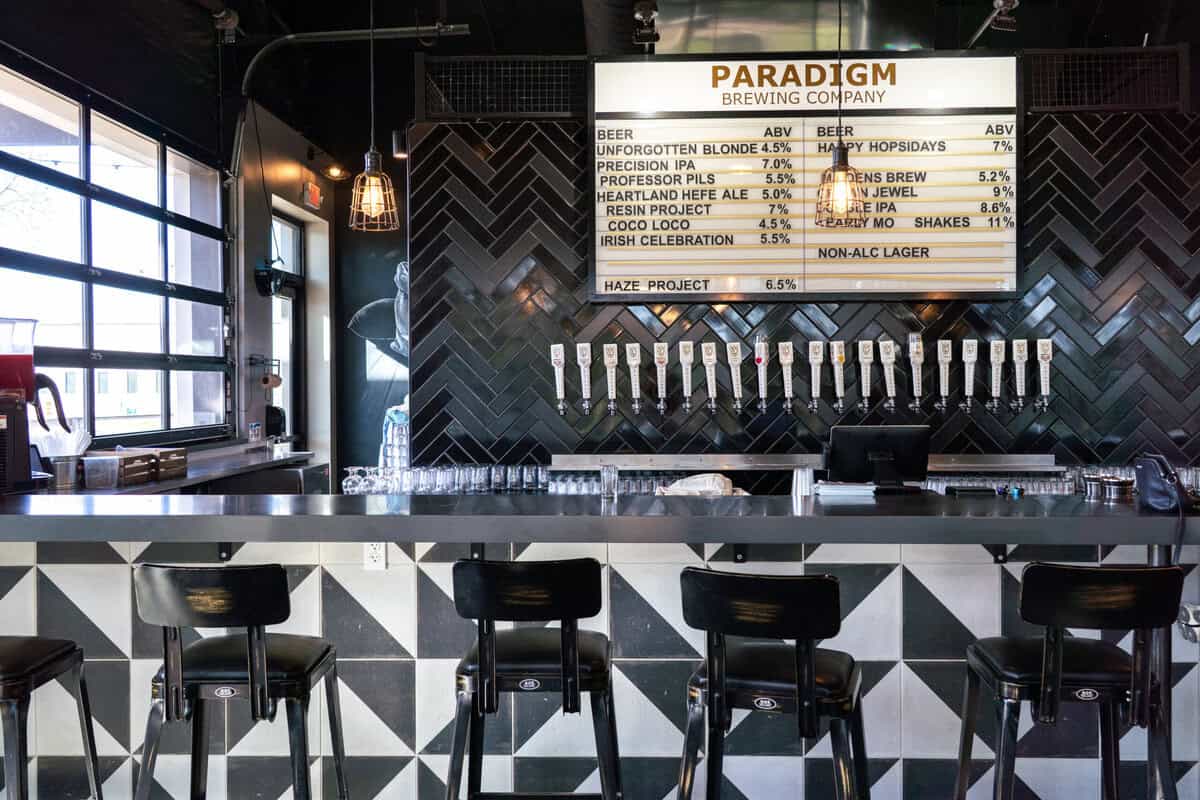 Adults night out at Paradigm Brewing Company in Tomball TX