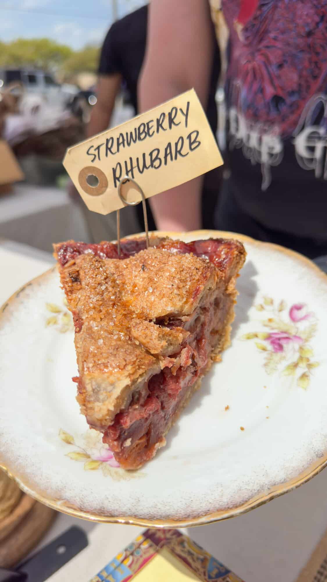 Tomball Farmers Market pie and baked goods in Tomball TX