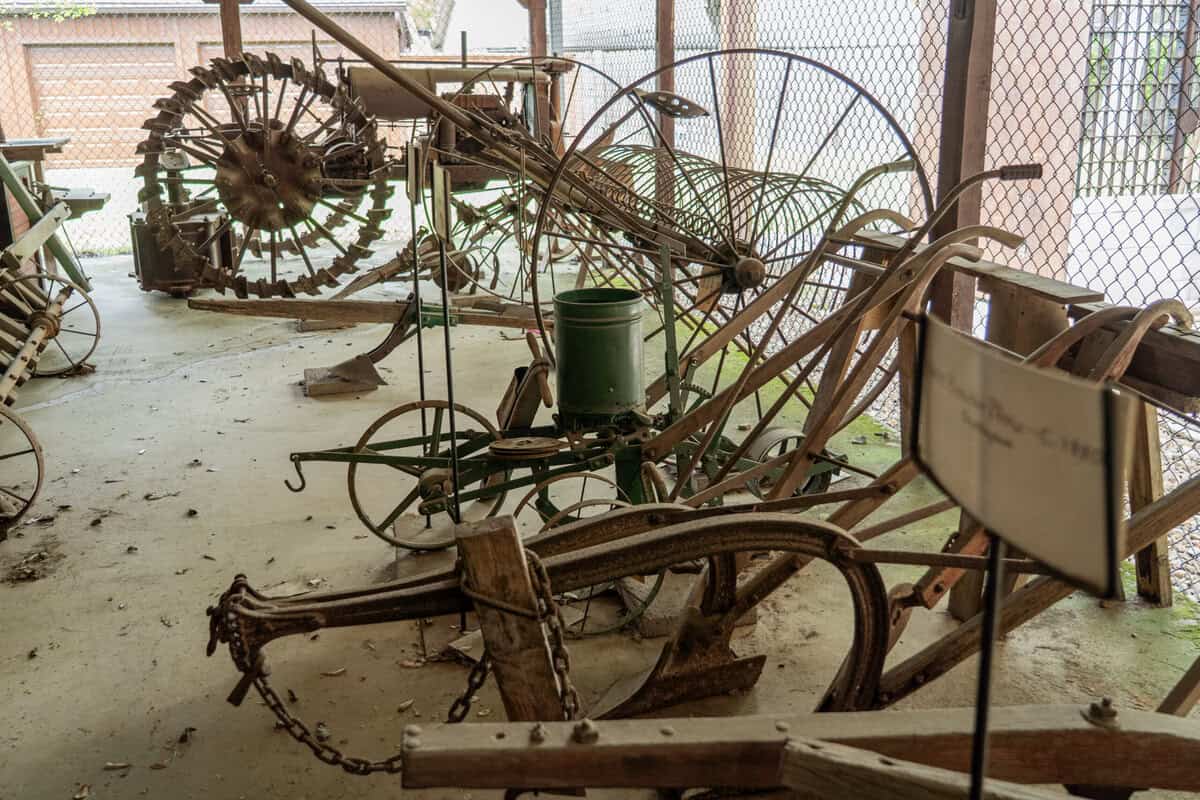Historic barn building at the Tomball Museum Center