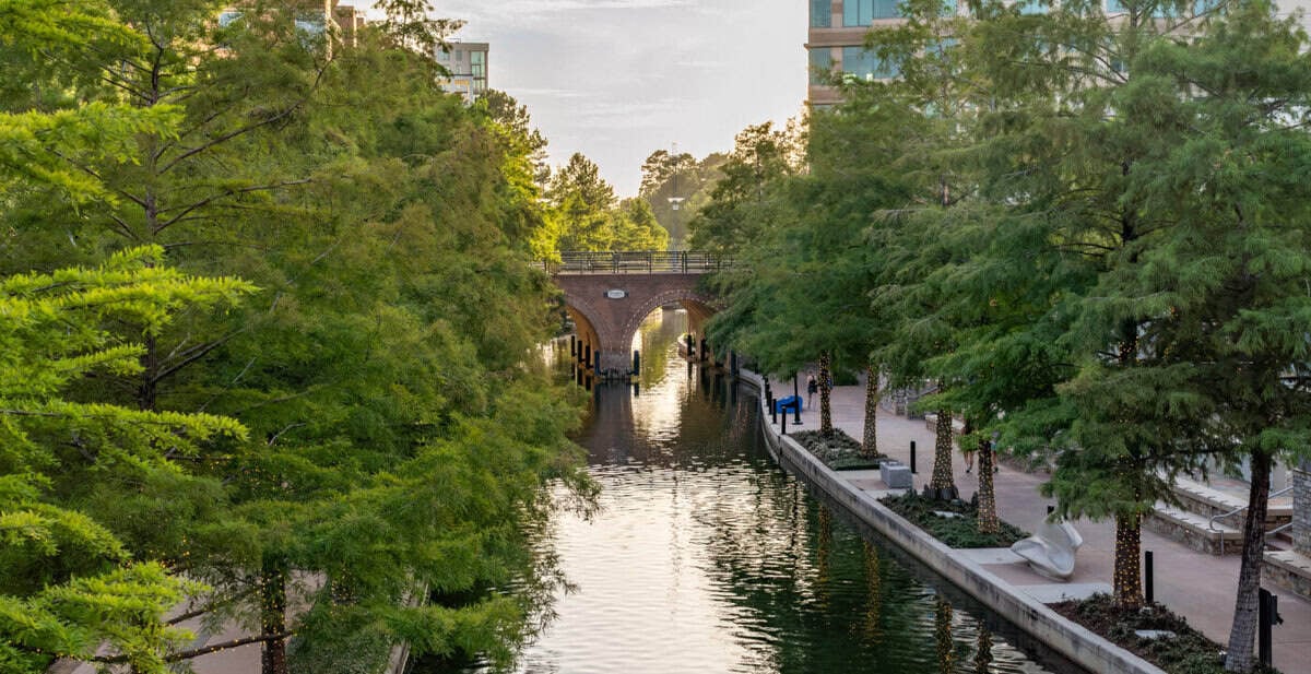 Waterway Square in The Woodlands, Texas