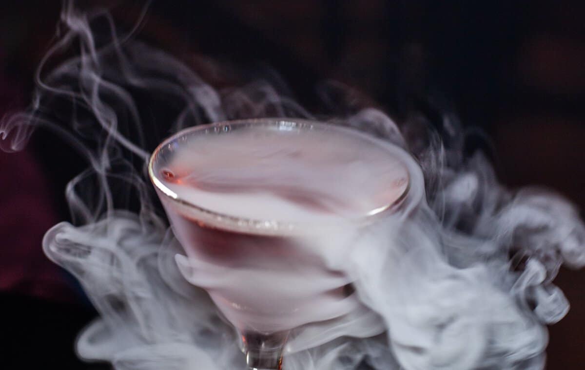 Smoky cocktail for a Boerne at night outing in Boerne, Texas